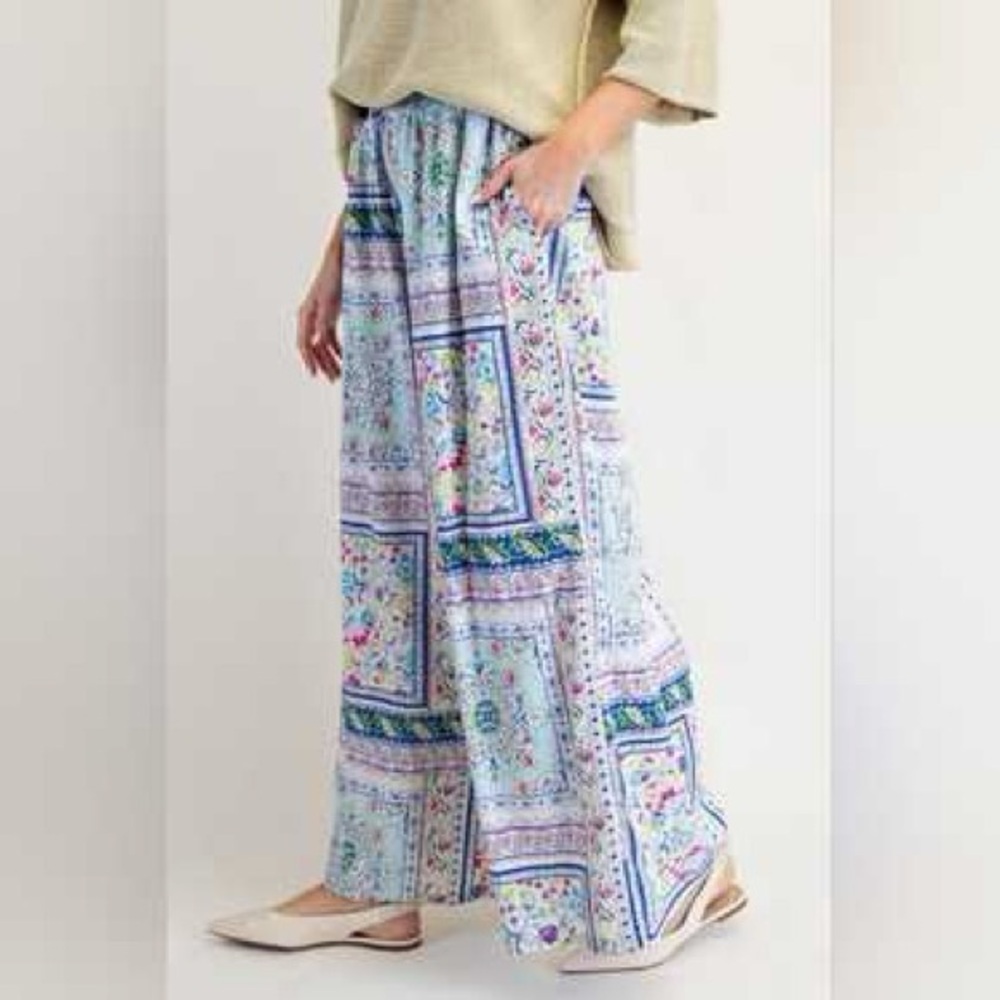 Easel stay comfy 2 piece set- top M, pants L